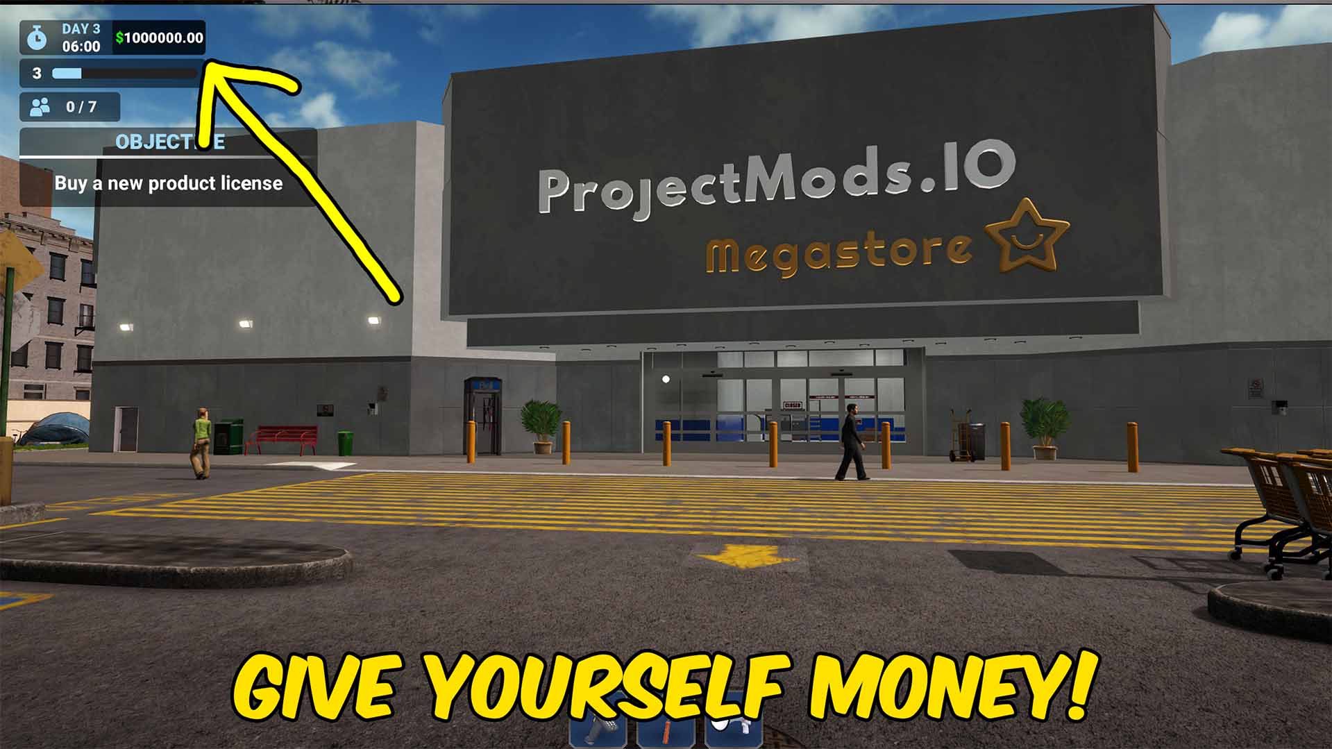 Megastore Simulator — Give Money (screenshot 2)